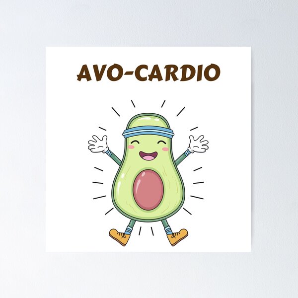 Item preview, Funny Avo-Cardio designed and sold by Aissa6900.