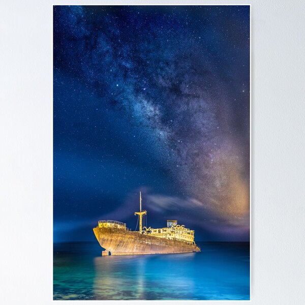 Item preview, Ghost Ship with Milky Way designed and sold by iCimages.net.
