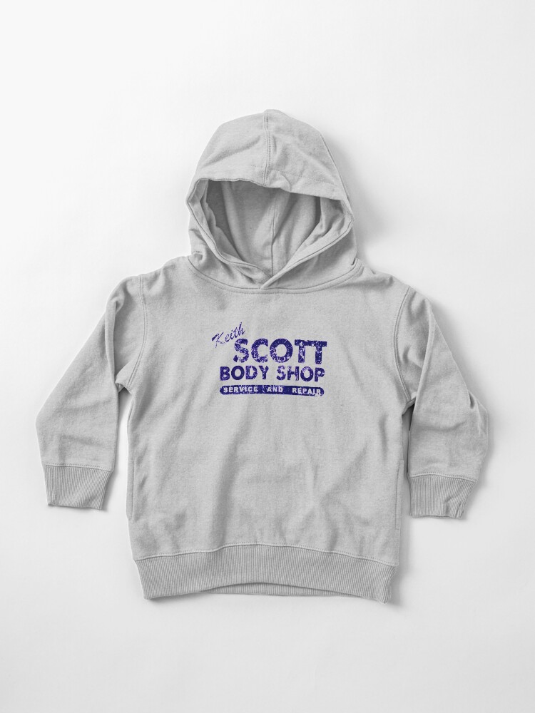Redbubble One Tree Hill s Keith Scott Body Shop Logo One Tree Hill Toddler Pullover Hoodie