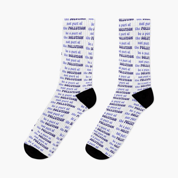 Item preview, Be a part of the SOLUTION not part of the POLLUTION (3) designed and sold by graphic haven.