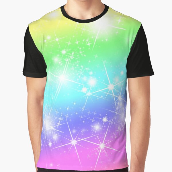 🌠Cute Awesome Rainbow Emo Y2K Galaxy Scene Shirt