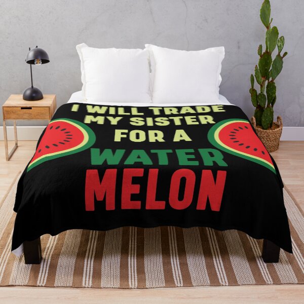 Item preview, I will trade my sister for a watermelon funny designed and sold by bumperapparels.