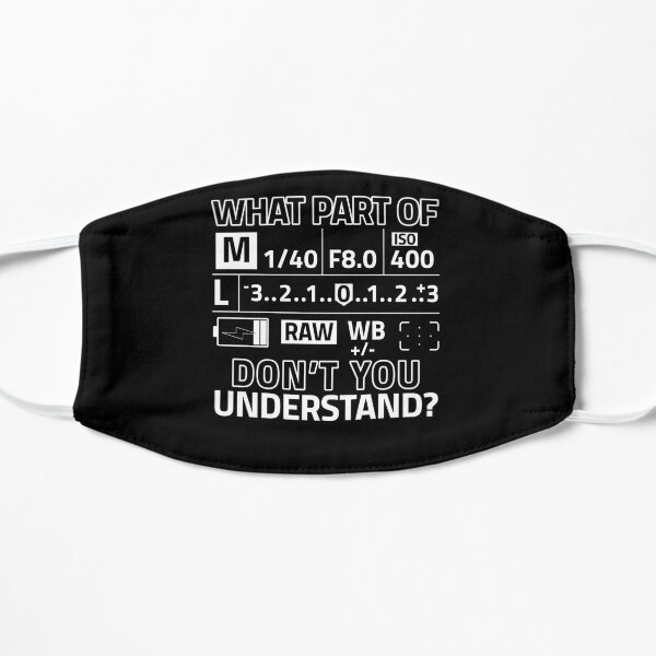 Photographers Camera Aperture Photography Flat Mask