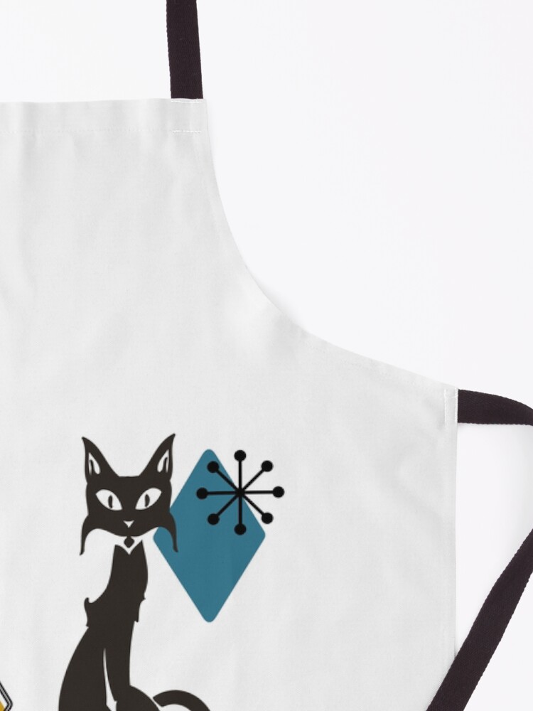 Alternate view of Mid Century Retro Cats Apron