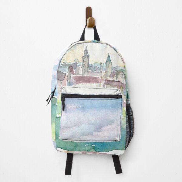 Item preview, Soft Skyline of Munich Bavaria At Dusk designed and sold by artshop77.
