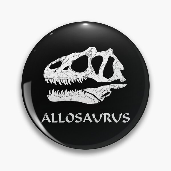 Item preview, Allosaurus fossil designed and sold by NicGrayGraphic.