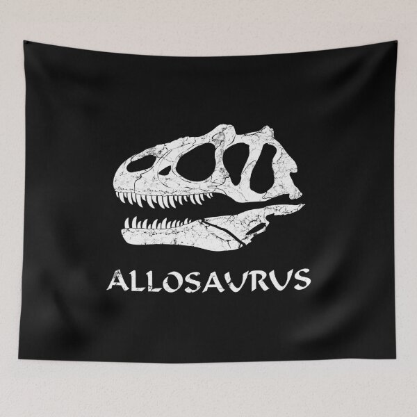 Item preview, Allosaurus fossil designed and sold by NicGrayGraphic.