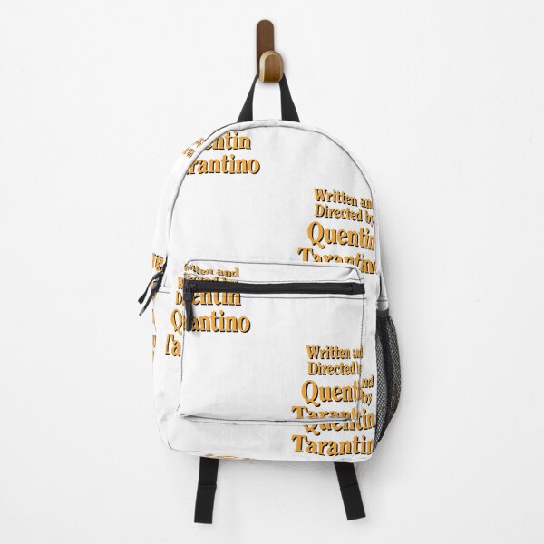 Written and Directed by Quentin Tarantino Backpack