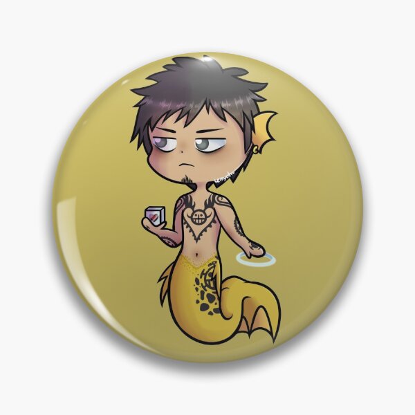Artikelvorschau, Meerjungfrau Trafalgar Law One Piece entworfen und verkauft von Lemyah.