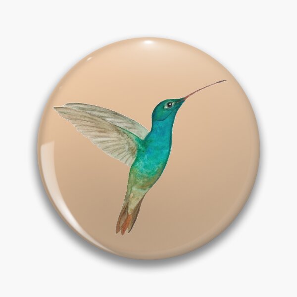 Item preview, Rufous-tailed Hummingbird on a Desert Sand Background designed and sold by Christiane Dobbins.