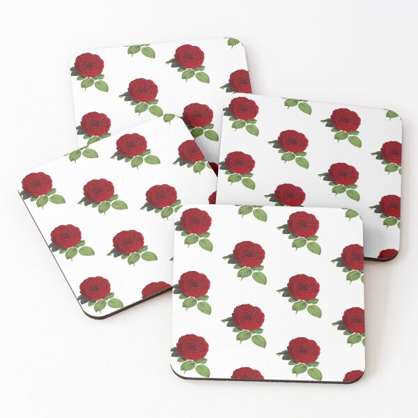 Item preview,  Vintage Red Rose designed and sold by BitsndPieces.