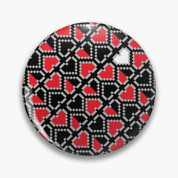 Item preview, Corazones 8bit retro videogame designed and sold by DESPERATEANDY.