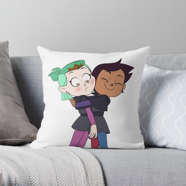 Luz & Amity Hug - Lumity Throw Pillow