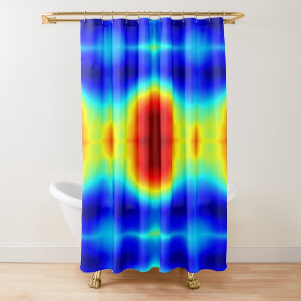Colors Circle Shower Curtain