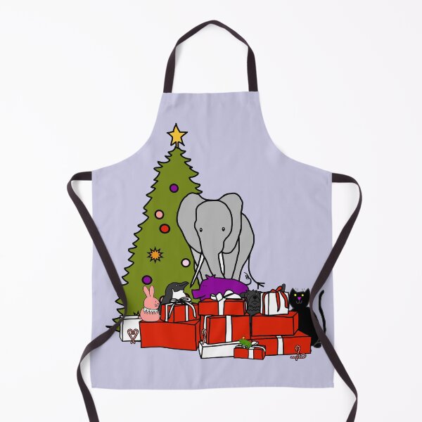 Item preview, Christmas Scene with Cute Animals designed and sold by ellenhenry.