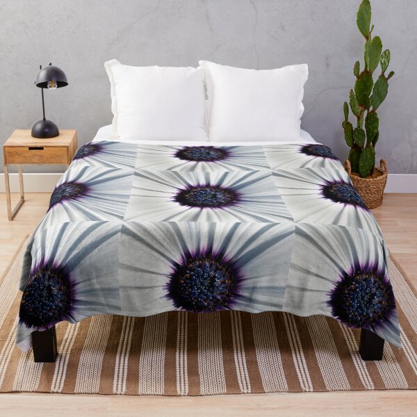 Item preview, Closeup of white African daisy designed and sold by lena-maximova.