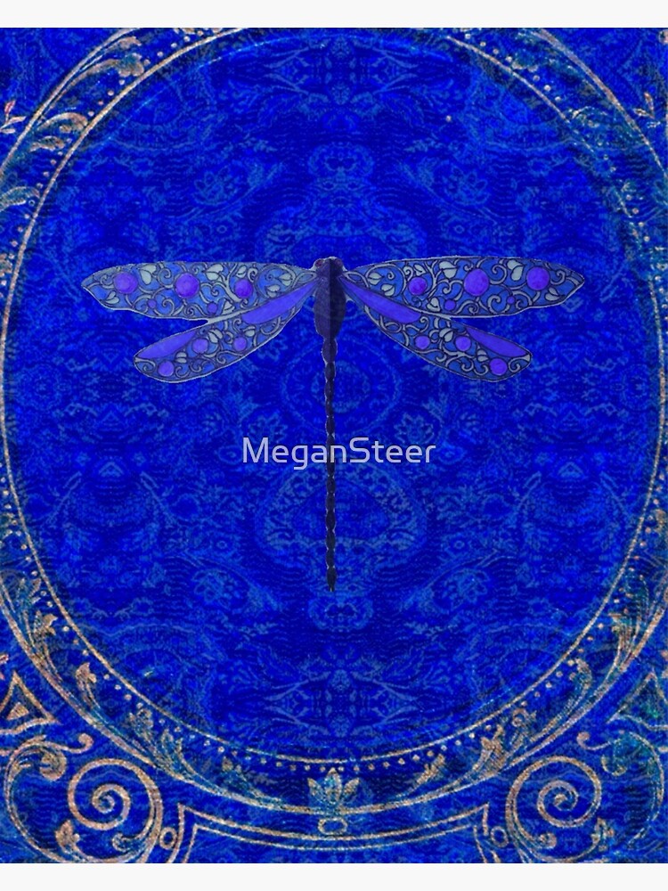 Victorian Dragonfly in Blue by MeganSteer