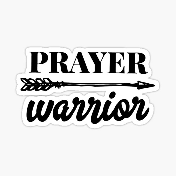 Prayer Warrior Sticker