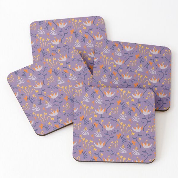 Item preview, colorful garden pattern designed and sold by rysunki-malunki.
