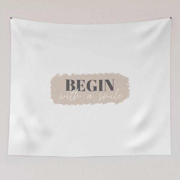 Item preview, Begin With A Smile designed and sold by Oak Mountain.