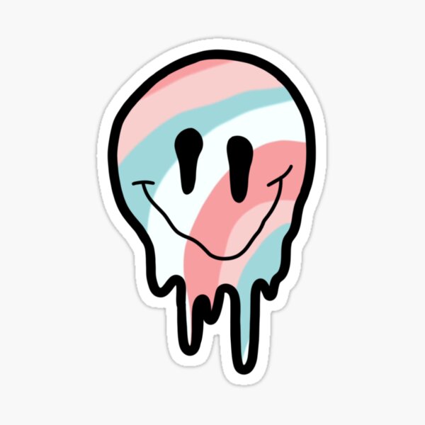 Smiley Flower Sticker – Cozy Drip Clothing