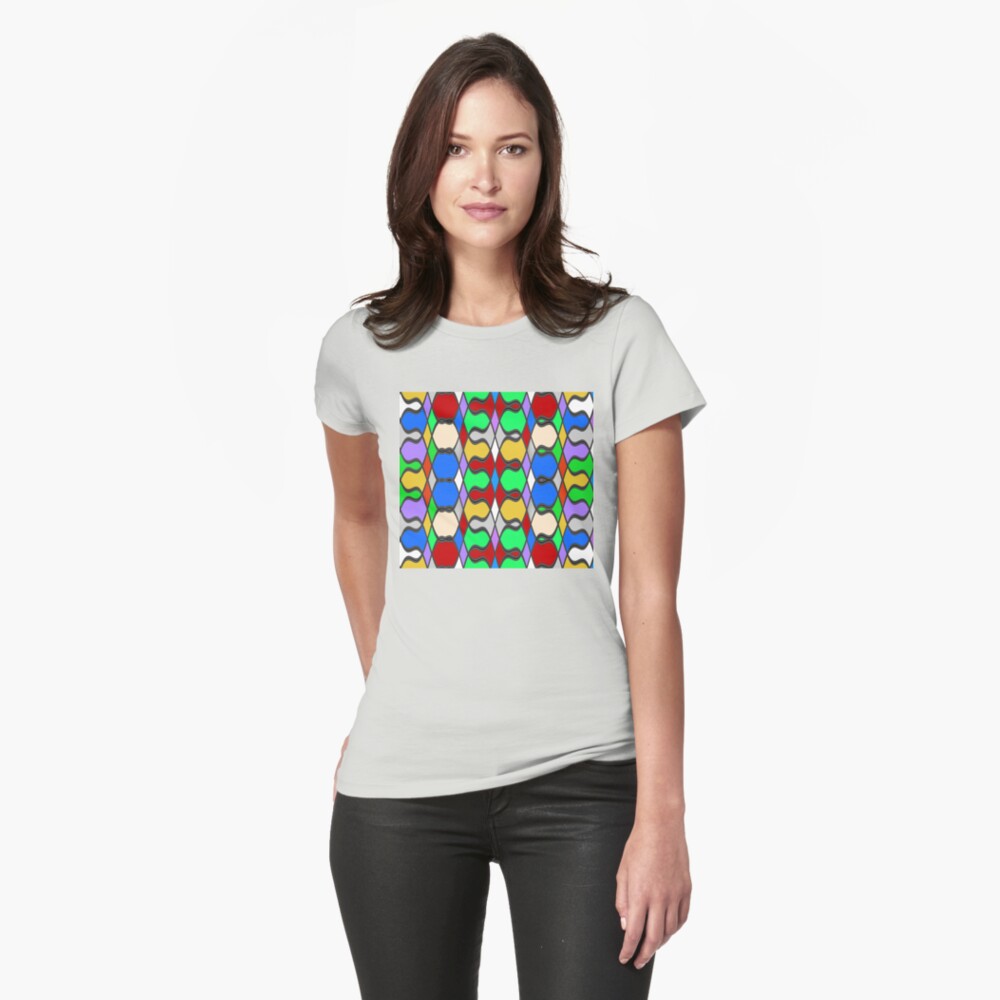 Item preview, Fitted T-Shirt designed and sold by Vk91.