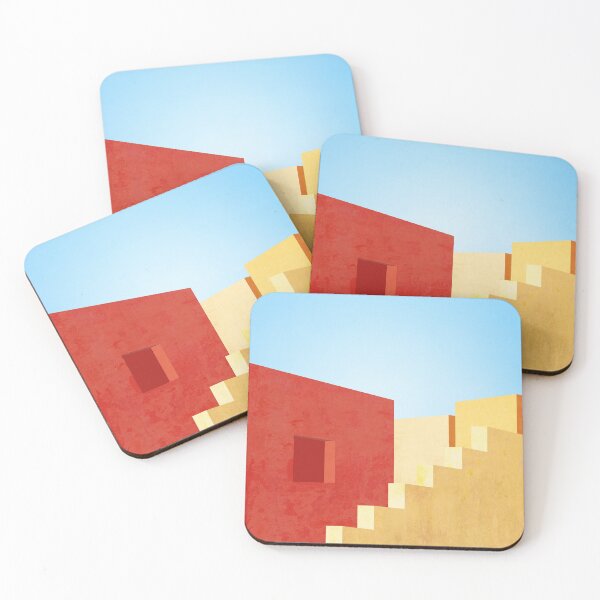 Item preview, abstract architecture illustration - building exterior art print 2 designed and sold by ohaniki.