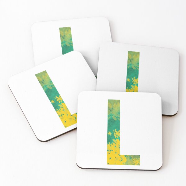 Item preview, Monogram L - Bold Floral  designed and sold by misterletterman.