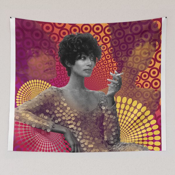 Item preview, Supermodel Donyale Luna - Supermodels of the Sixties Series designed and sold by STYLE + EXPRESSION.
