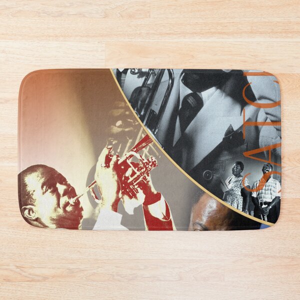 Item preview, Louis, Jazz Musician Collage Portrait designed and sold by STYLE + EXPRESSION.