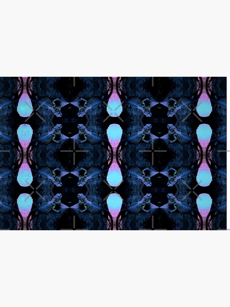 Psychedelic Bearded Dragon Pattern by snibbo71