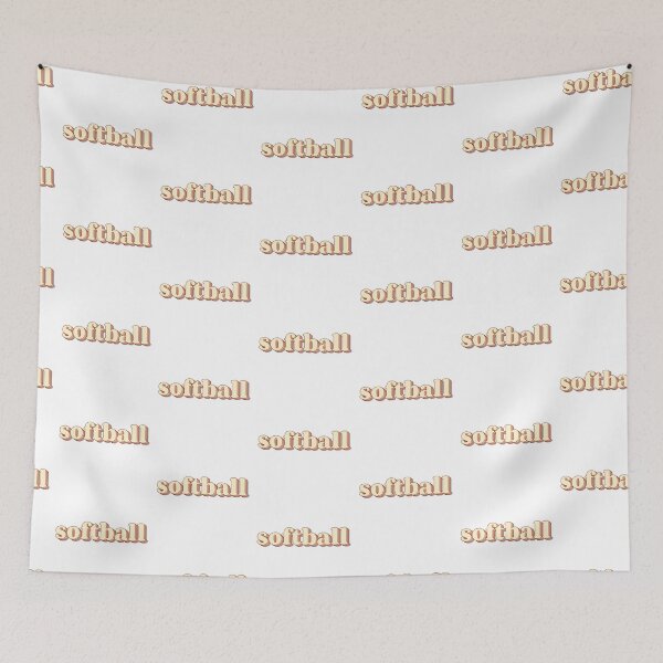 Item preview, Softball Word Art designed and sold by Arexus.