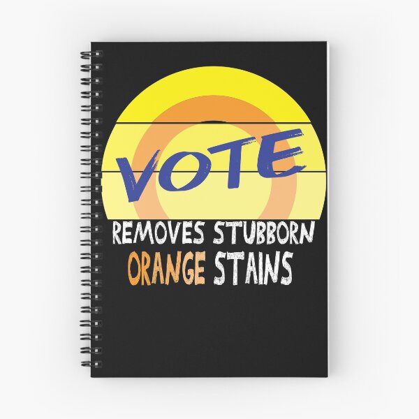 Item preview, Retro Vote Removes Stubborn Orange Stains  designed and sold by AYMEDD.