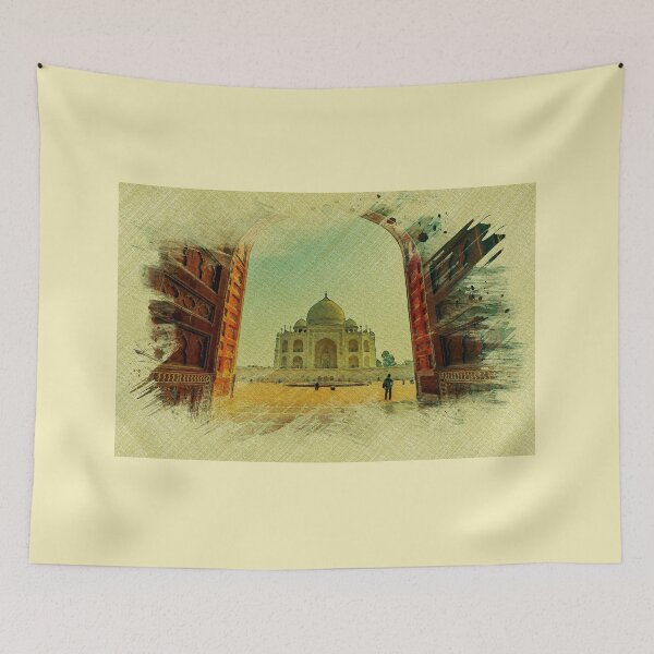 Item preview, Taj Mahal Entry Gate designed and sold by gooddesignart.