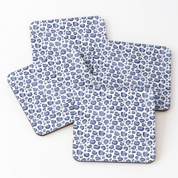 Item preview, Blue & White Leopard Print  designed and sold by DirtyAngelFace Shop.