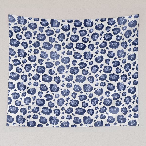 Item preview, Blue & White Leopard Print  designed and sold by DirtyAngelFace Shop.