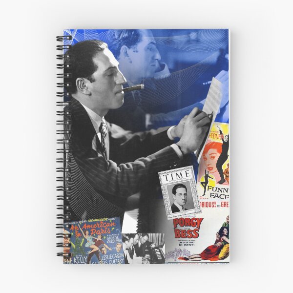 Item preview, Gershwin Collage Portrait designed and sold by STYLE + EXPRESSION.
