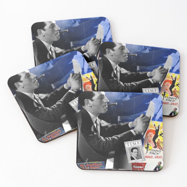 Item preview, Gershwin Collage Portrait designed and sold by STYLE + EXPRESSION.