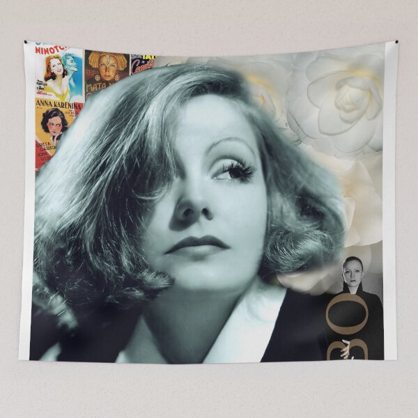 Item preview, Garbo Collage Portrait designed and sold by STYLE + EXPRESSION.