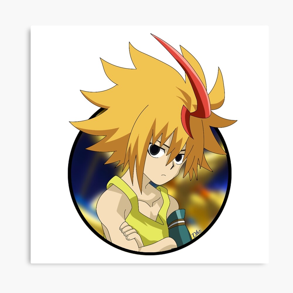 Beyblade Burst Free De La Hoya Photographic Print By Darkhelmz Redbubble