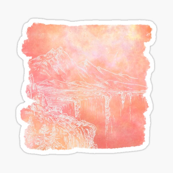 Item preview, Mountains & Waterfall designed and sold by aymzie94.