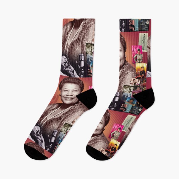 Item preview, Ella, Jazz Singer Collage Portrait designed and sold by STYLE + EXPRESSION.