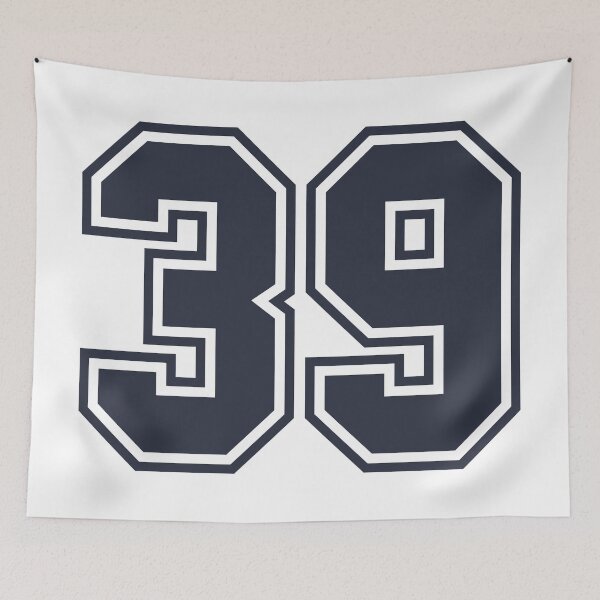 Item preview, 39 Sports Number Thirty-Nine designed and sold by HelloFromAja.