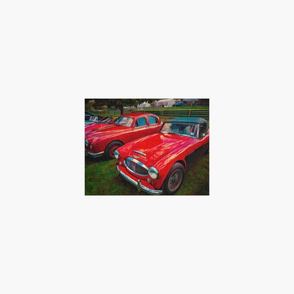Austin Healey British Sports Car Jigsaw Puzzle