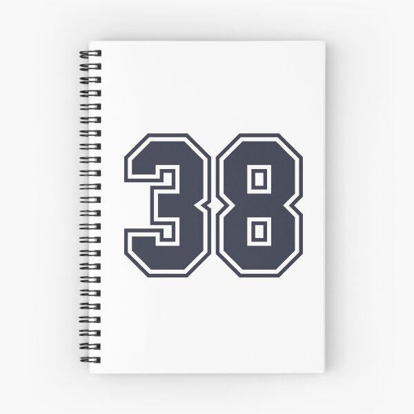 Item preview, 38 Sports Number Thirty-Eight designed and sold by HelloFromAja.