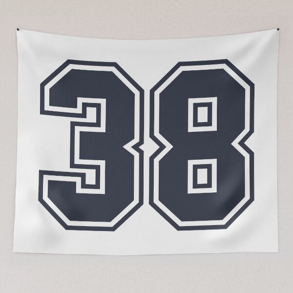 Item preview, 38 Sports Number Thirty-Eight designed and sold by HelloFromAja.