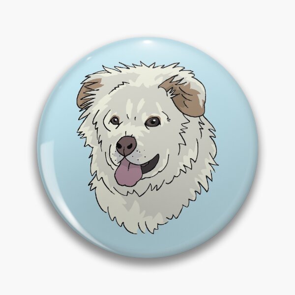 Item preview, Boba the Great Pyrenees designed and sold by serendipit-e.
