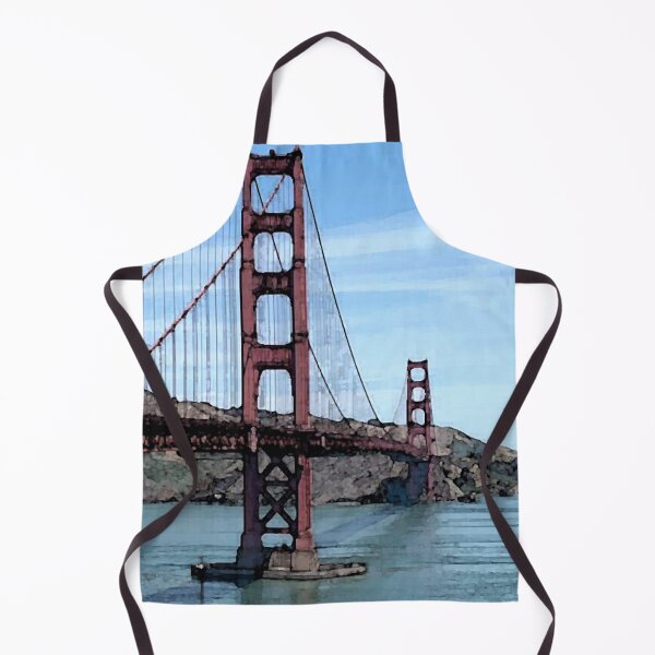 Item preview, Golden Gate Bridge Photo Watercolor effect designed and sold by eevee135.