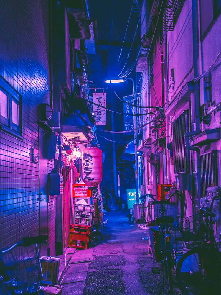 Alleyway Blue T Shirts Redbubble