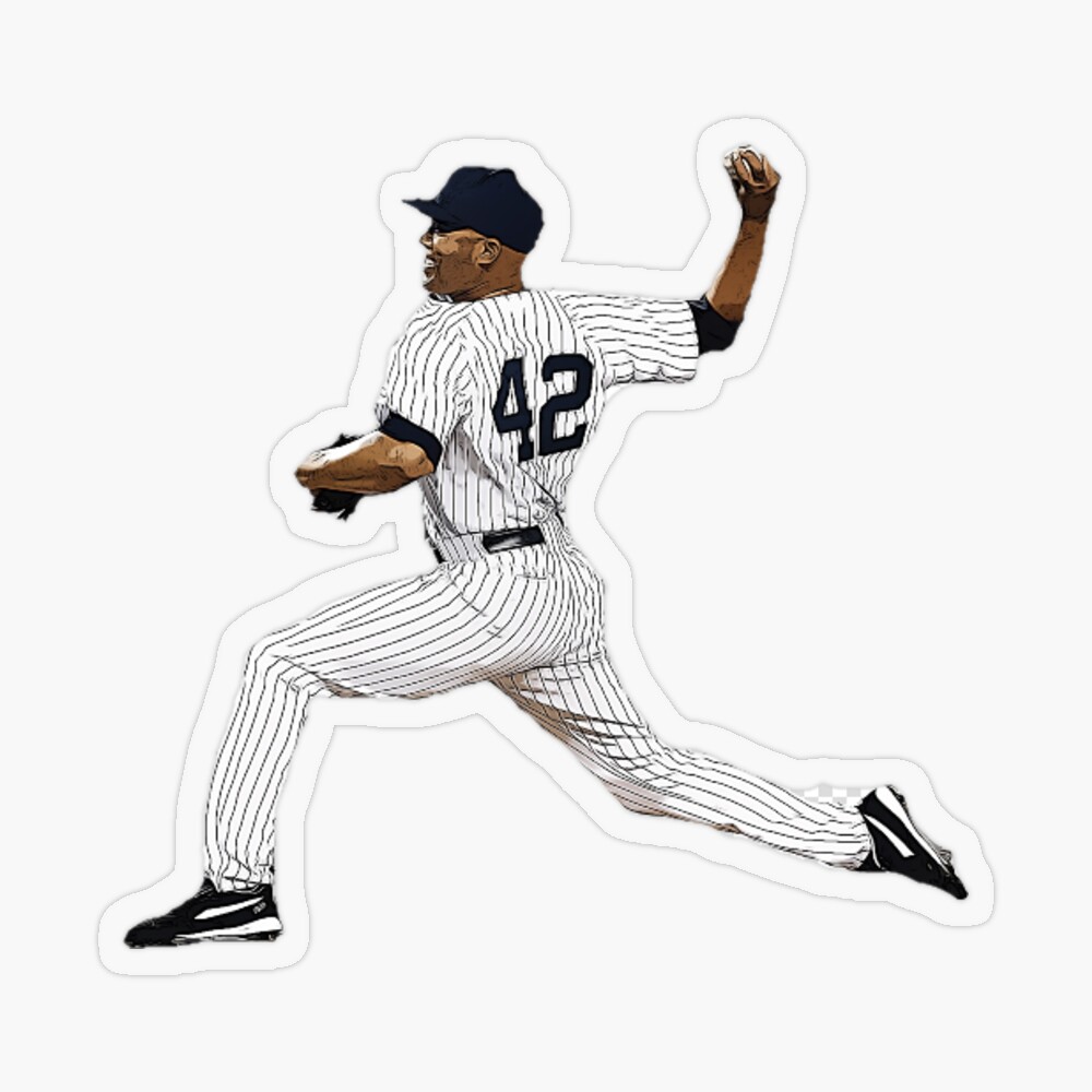 Mariano Rivera - New York Yankee Home Kit Sticker for Sale by On